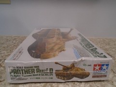 Tamiya 35345 1/35 German Panther Ausf.D Sd.Kfz 171 Medium Tank NEW IN DAMAGED BX