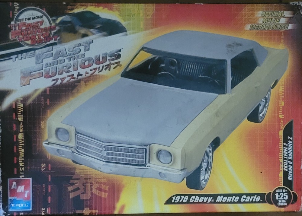 AMT/ERTL 1:25 Scale Fast and the Furious 1970 Chevy Monte Carlo MISB