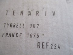 🏁Tenariv Mounting Kit 1/43 – F1 TYRRELL 007 FRANCE 1975 MORE LISTED 🏁RESIN