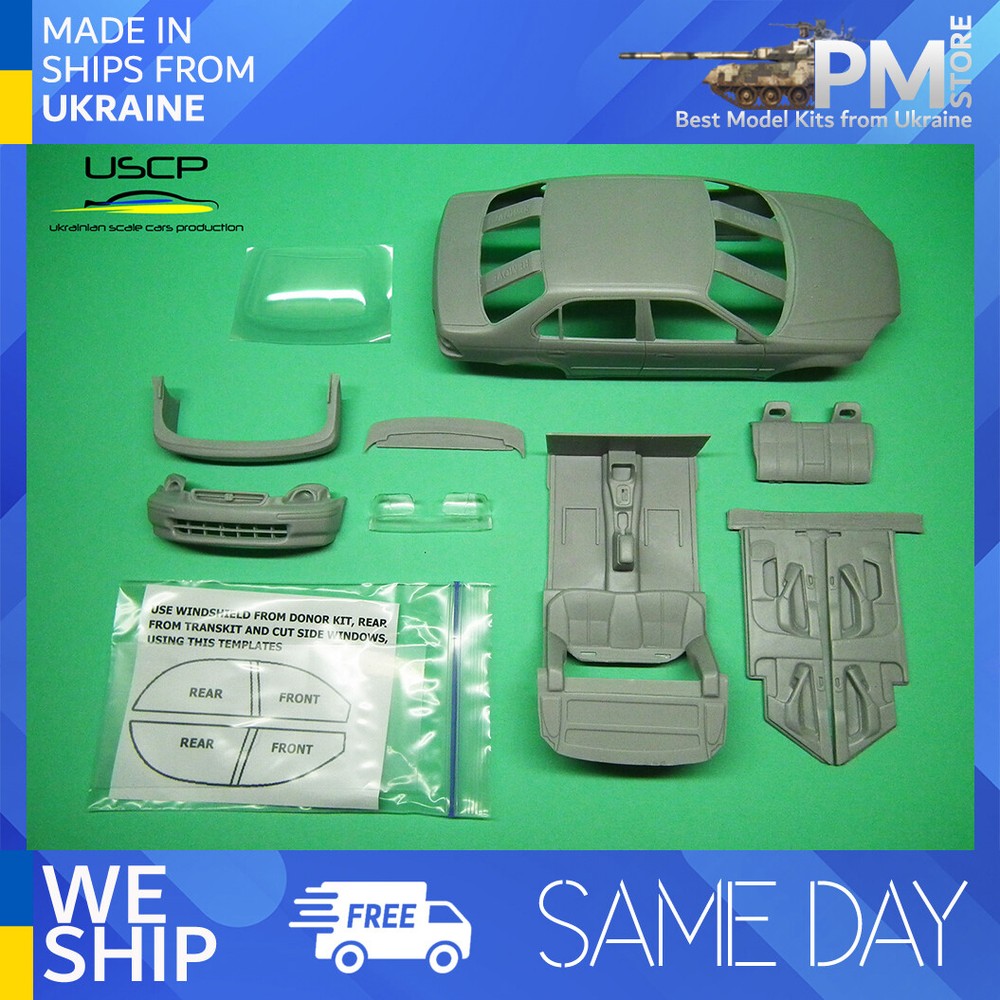 USCP 24T020 1/24 Honda Civic EK Sedan Resin kit Upgrade accessories