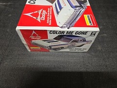 Lindberg 1964 Dodge 330 Super Stock 1/25 Model Kit Old Stock Factory Sealed 1996
