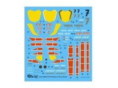 Blue Stuff Decal Sheet 1:12 Scale Yamaha R1M “Barry Sheene” suit Tamiya Kit