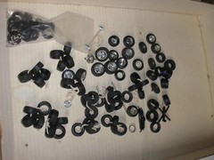 Vintage 1/25 or 1/24 ? Lot MM of Car & Truck parts for parts or restore Free SH