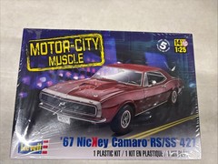 Revell Motor City Muscle 1967 Nickey Camaro RS/SS 427 1/25 Factory Sealed