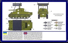 UNIMODELS UM 376 scale models kit 1:72 American medium tank M4 Sherman