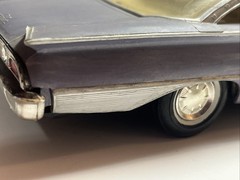 VTG RARE 1960 Release AMT 1960 Ford Starliner Model Kit Built # 1160-139 W/ Box