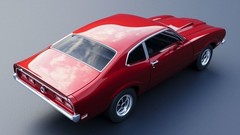 ABS Like Resin 3D Printed 1971 Mercury Comet Model in 1/25