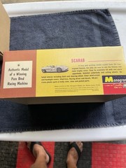Vintage Monogram Scarab Model Car