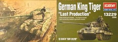 Academy 13229 1/35 German KING TIGER “Last Production” US SELLER FREE Shipping