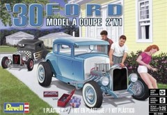 Revell 1930 Ford Model A Coupe 2in1 1:25 scale model car kit 4464