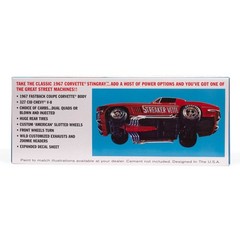 MPC 1967 Chevy Corvette Stingray Streaker Vette 125 MPC973 Plastics Car/Truck