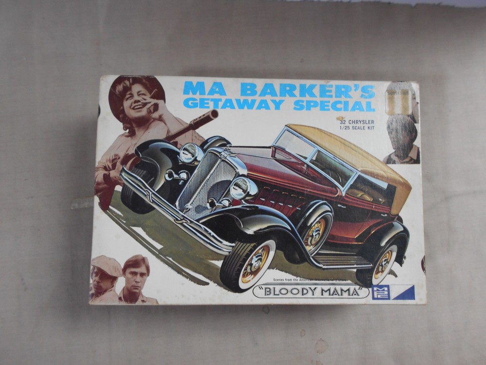 MPC Bloody Mama Ma Barkers Getaway Special 1932 Chrysler 1960’s Issue 1/25