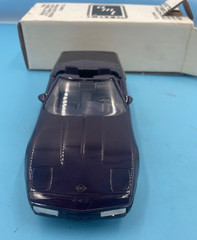 AMT 1992 Chevrolet Corvette Convertible Black Rose Metallic Promo Model 6577 NIB