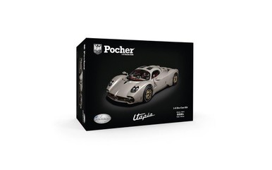 Pocher HK120 1/8 Pagani Utopia Coupé – Rinascimento Lucido (Gray)