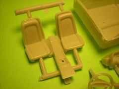 1968 Shelby Mustang GT-500 1/25 cobra interior tub bucket seat console Ford lot
