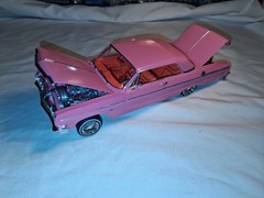 revell 1964 Impala SS 1/24 scale Model done lowrider style ready for display!!!