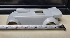 1/24 scale resin 3d printed Volkswagen Beetle Roadster drag body slot car model