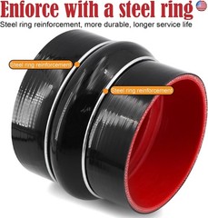 Straight Silicone Reducer Coupler Hose ID 4 to 4-1/2 inches 4 Ply Polyester