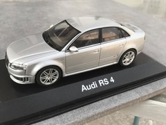 1/43 MINICHAMPS AUDI RS6 rare, Saloon, 1997, silver,mint+++ !