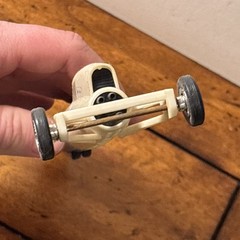 THE BLUE FLAME Land Speed Rocket Car Promo Model Incomplete Rare Vintage