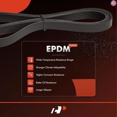 A-Premium 39.69 Inch 252122GGA1 Engine Serpentine Drive Belt Compatible with