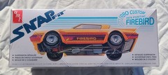 AMT 1979 Pontiac Firebird Turbo Custom Car 1/25 Snap Plastic Model Kit Sealed