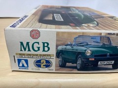 Aoshima 1/24 MGB Urethane Bumper Classic Car Model Kit Japan