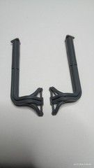 1/25 scale 3D Resin Hot Rod Fat Headers