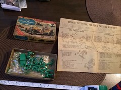 Precision Miniatures Antique Cars Ideal Toy Co Plastic Model Kit 1903 Cadillac