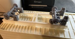 1/25 Scale Moebius Spread Frame And Suspension