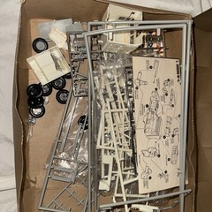 AMT 1/43 Pepsi Kenworth truck and trailer model kit