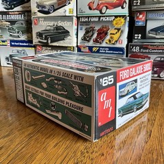 AMT ’65 Ford Galaxie 500XL 3-in-1 Kit Stock Car INCOMPLETE Missing Decals