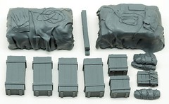1/35 Universal/Generic Truck Load Set #4 (TarpCovered Crates) Value Gear