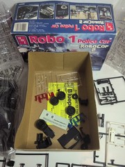 AMT ERTL ROBO 1 POLICE CAR ROBOCOP 2 #6059 PLASTIC MODEL 1/25