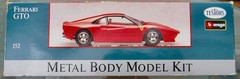 Ferrari GTO Metal Body Model Kit Testors 152 Snap or Screw On Parts Started