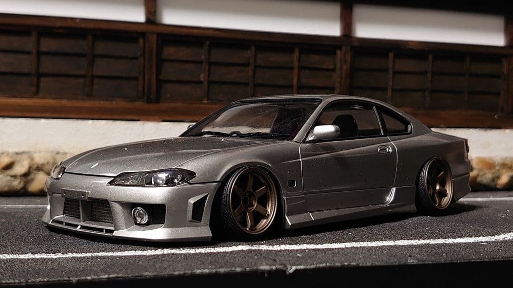 1/24 Aoshima Silvia S15 Stance Style Finished Model