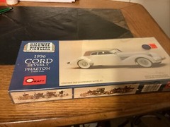 Cord 1936 Beverly Phaeton Highway Pioneers Historic Plastic Kit 1/32 Mini Craft.
