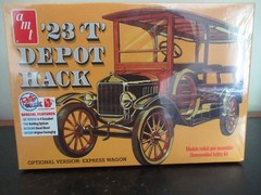 AMT 23 T Depot Hack Model Car Kit 1/25 Scale Sealed Box Free USA Shipping