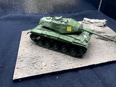 1/35 Scale Military Diorama Base Terrain Display Model Soldiers Figures Diecast