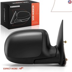 A-Premium Passenger Side Manual Door Mirror – Compatible with Chevy, GMC &