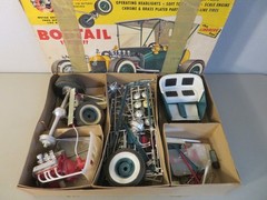 Vintage Lindberg Bob Tail “T” Plastic Model Kit Large 1/8 For Parts or Repair