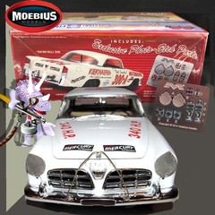 MOEBIUS MODELS 2302 1/25 1956 CHRYSLER 300B OF NASCAR 2XCHAMP TIM FLOCK KIT