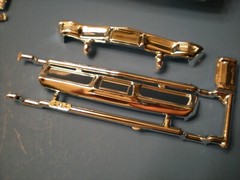 1978 Dodge Monaco 1/25 Hood Body Glass Chrome Bumper Cali Cop Car Taxi Model