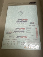 Tamiya – Mercedes-Benz CLK DTM 2000 Team D2 1/24 Model Kit (24234) Extra Decals