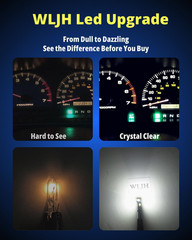 74 Led Bulb Dash Lights Super Bright T5 2721 37 70 286 Wedge PC74 Twist Socket A