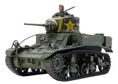 Tamiya 35360 1/35 US M3 Stuart Late Production Light Tank Model