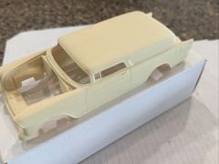 JIMMY FLINTSTONE 1955 CHEVY CHOPPED WAGON RESIN BODY! CIRCA 90’s-2000’s! VMCP!