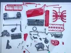Revell 1961 Chrysler Slant Six Motorized Engine 1/4 Model Kit H-1553 *Incomplete