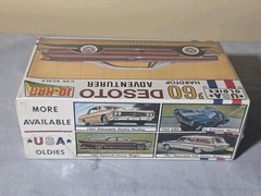 Vintage 1/25 JO-HAN ’60 DESOTO ADVENTURER HARDTOP C-4460 FACTORY SEALED 1970s