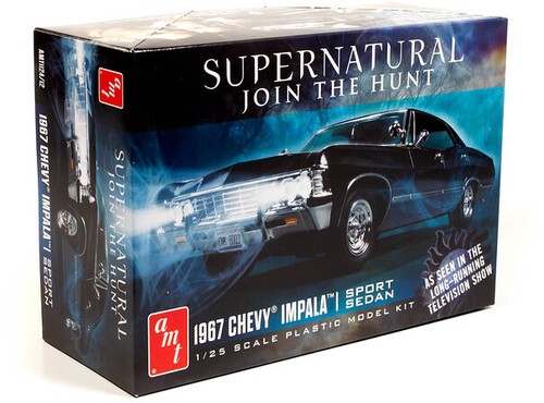 Supernatural 1967 Chevy Impala 4Door AMT Model Kit [New Toy]